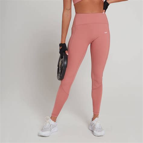 Roze leggings voor dames .